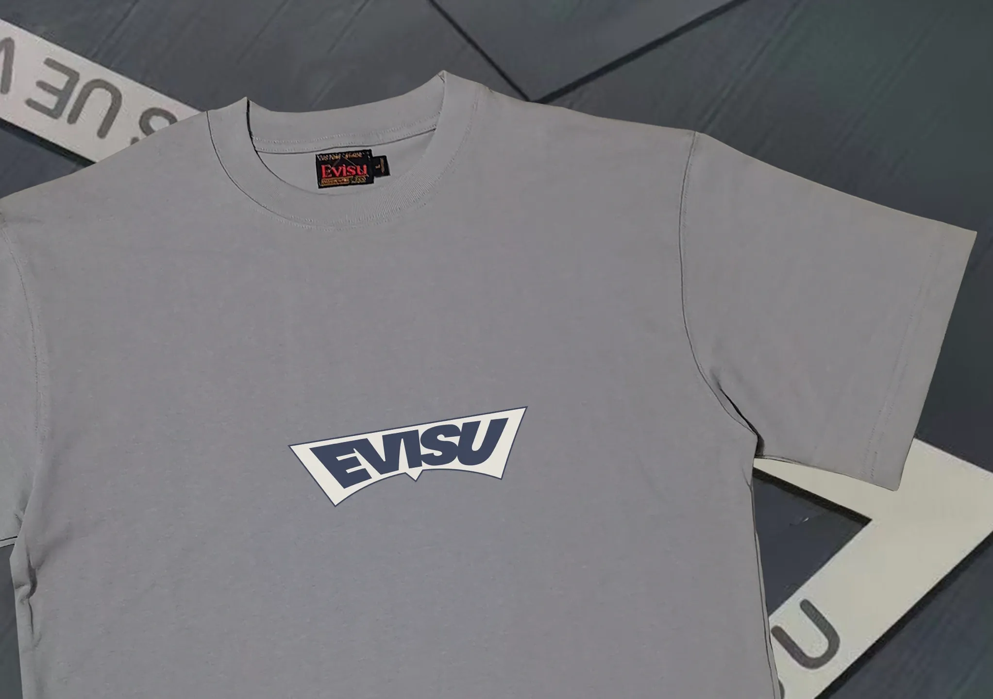 Evisu 2025New Arrival T ⚠ Quality⚠ Same Style T ，9 Black S-XXL， White S-XXL， Gray M-XXL， Red M-XXL， Red M-XXL M-XXL， Navy Blue M-XXL， Blue M-XXL， Brown M-XXL
